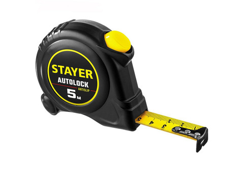 Рулетка с автостопом Stayer 2-34126-05-25_z02 AutoLock 5 м