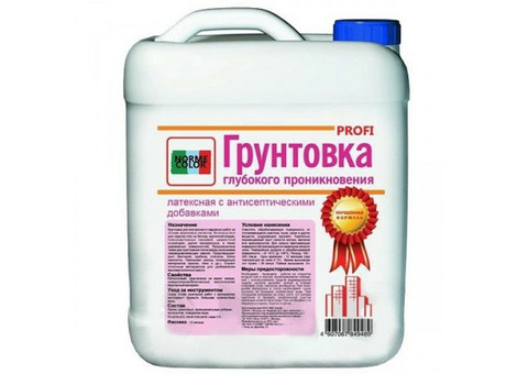 Грунтовка латексная глубокого проникновения Norme Color Profi 10 л