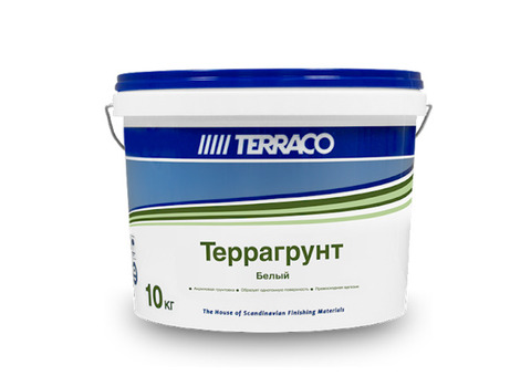 Грунтовка универсальная пигментированная Teracco Terragrunt White/Colored 10 л