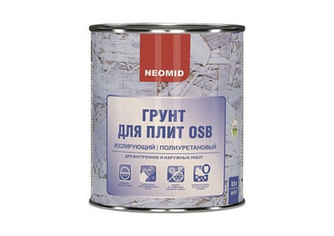 Грунт для плит Osb изолирующий neomid 0.9 кг.