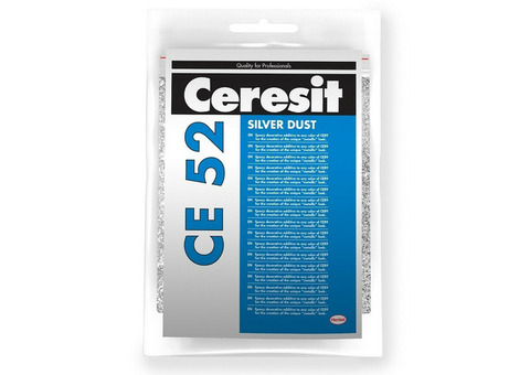 Добавка декоративная для эпоксидной затирки Ceresit CE 52 Silver Dust 75 г