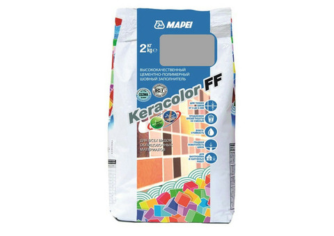 Затирка Mapei Keracolor FF 112 серая 2 кг