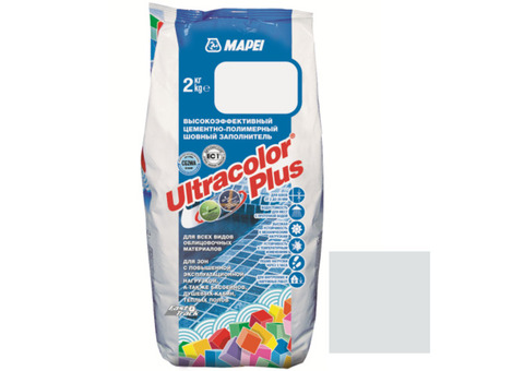 Затирка Mapei Ultracolor Plus 111 светло-серая 2 кг