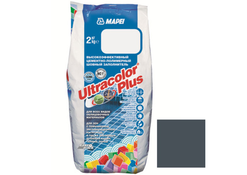 Затирка Mapei Ultracolor Plus 114 Антрацит 2 кг