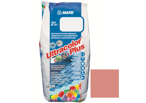 Затирка Mapei Ultracolor Plus 161 лилово-розовая 2 кг