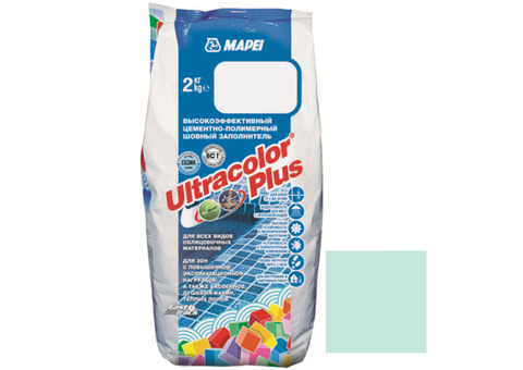 Затирка Mapei Ultracolor Plus 180 Мята 2 кг