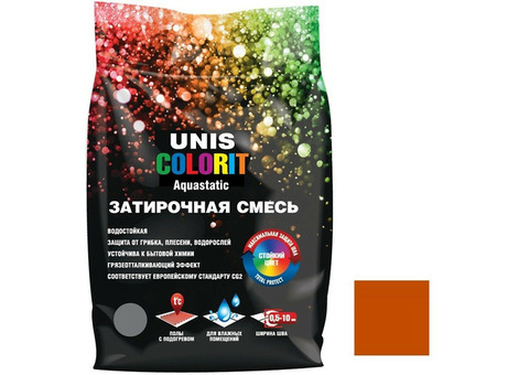 Затирка для швов Unis Colorit какао 2 кг