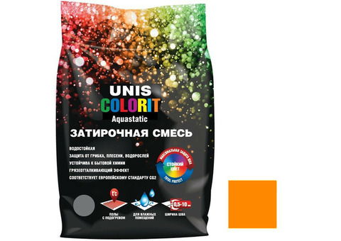 Затирка для швов Unis Colorit оранж 2 кг