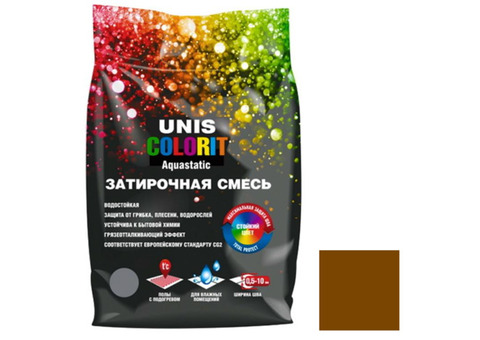 Затирка для швов Unis Colorit шоколад 2 кг