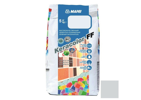 Затирка цементная Mapei Keracolor FF №110 Манхэттен 5 кг