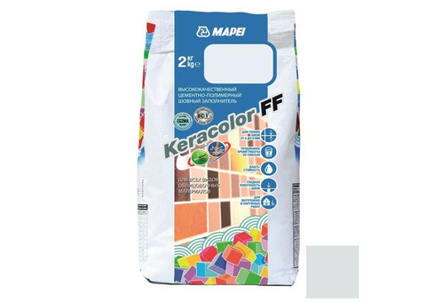 Затирка цементная Mapei Keracolor FF №111 светло-серая 2 кг