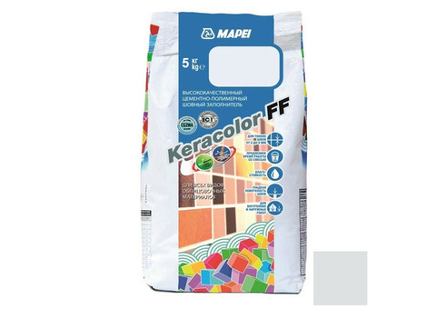 Затирка цементная Mapei Keracolor FF №111 светло-серая 5 кг