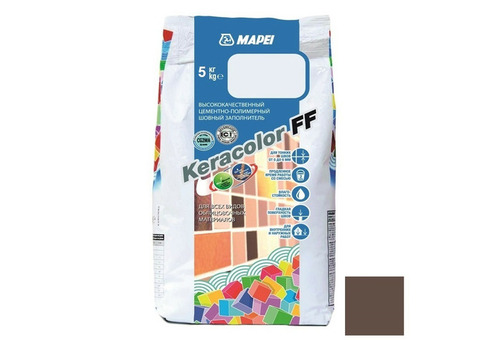 Затирка цементная Mapei Keracolor FF №144 шоколад 5 кг