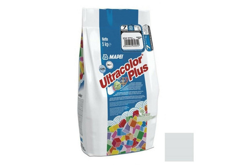 Затирка цементная Mapei Ultracolor Plus №111 светло-серая 5 кг