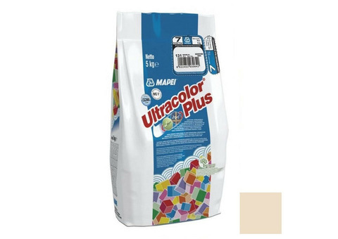 Затирка цементная Mapei Ultracolor Plus №130 жасмин 5 кг