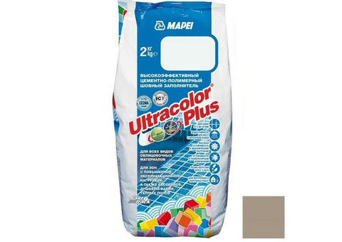 Затирка цементная Mapei Ultracolor Plus №133 песочная 2 кг