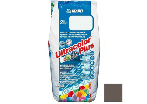 Затирка цементная Mapei Ultracolor Plus №136 гончарная глина 2 кг