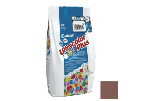 Затирка цементная Mapei Ultracolor Plus №143 терракотовая 5 кг