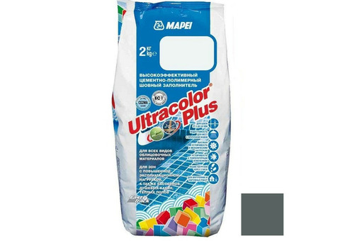 Затирка цементная Mapei Ultracolor Plus №174 торнадо 2 кг