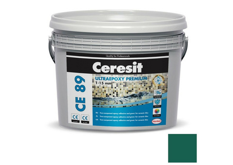 Затирка эпоксидная Ceresit СЕ 89 Ultraepoxy Premium №871 Emerald Green 2,5 кг