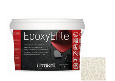 Затирка эпоксидная для швов Litokol Epoxyelite E.02 молочная 1 кг