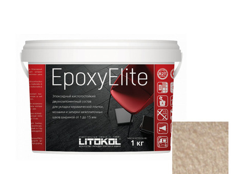 Затирка эпоксидная для швов Litokol Epoxyelite E.10 какао 1 кг