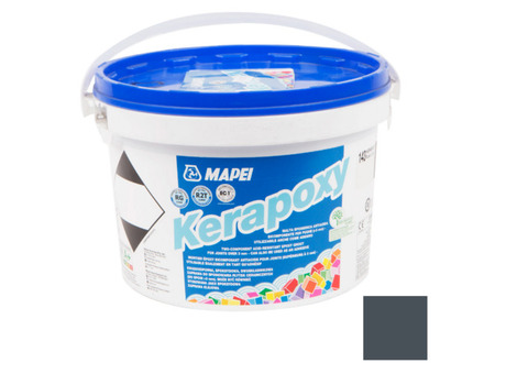 Затирка эпоксидная для швов Mapei Kerapoxy 114 антрацит 2 кг