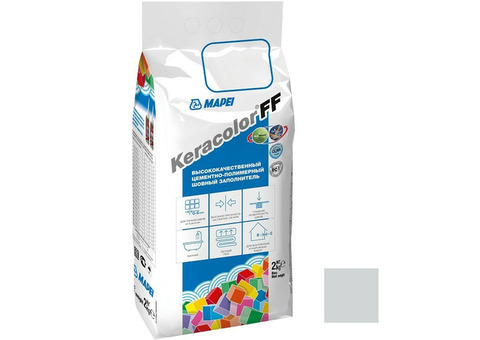 Затирка цементная для швов Mapei Keracolor FF 110 манхеттен 2000 2 кг