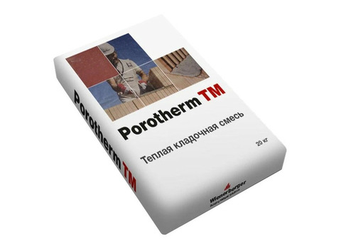 Раствор кладочный Wienerberger Porotherm TM 20 кг