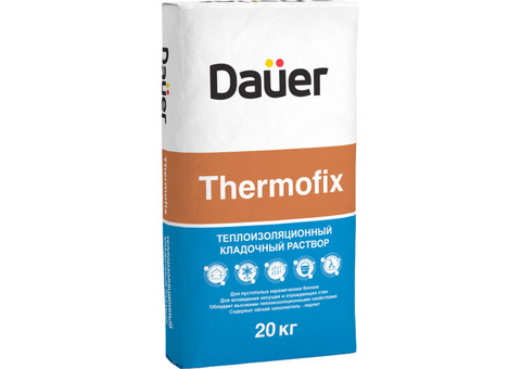 Раствор кладочный теплоизоляционный Dauer Thermofix 20 кг