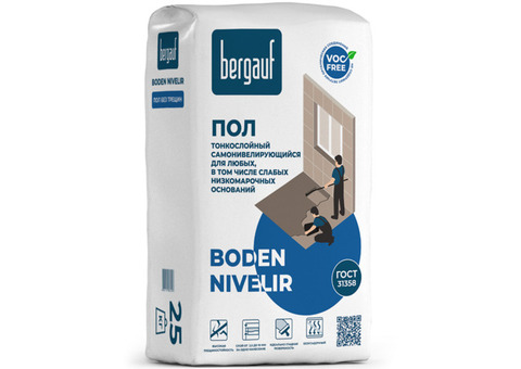 Пол наливной Bergauf Boden Nivelir 25 кг