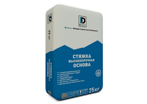 Стяжка высокопрочная De Luxe Основа 25 кг