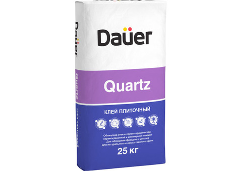 Клей для плитки Dauer Quartz 25 кг