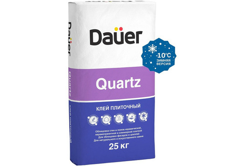 Клей для плитки Dauer Quartz Зима 25 кг