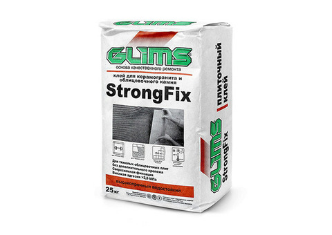 Клей для плитки Glims StrongFix 25 кг