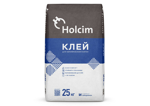 Клей для плитки Holcim С0Т 25 кг