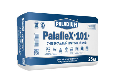 Клей для плитки Paladium PalafleX-101 универсальный 25 кг