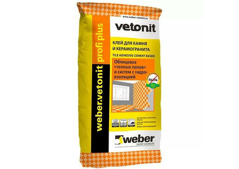 Клей для плитки Weber.Vetonit Profi Plus 25 кг