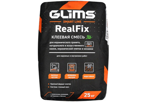 Клей мультифункциональный Glims RealFix 25 кг