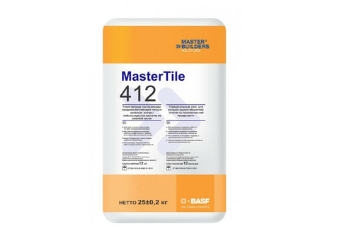 Клей для керамогранита BASF MasterTile 412 25 кг