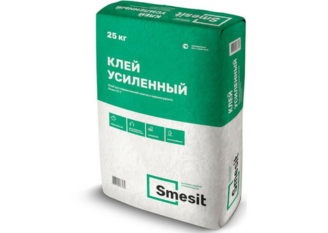 Клей для плитки Smesit Усиленный 25 кг