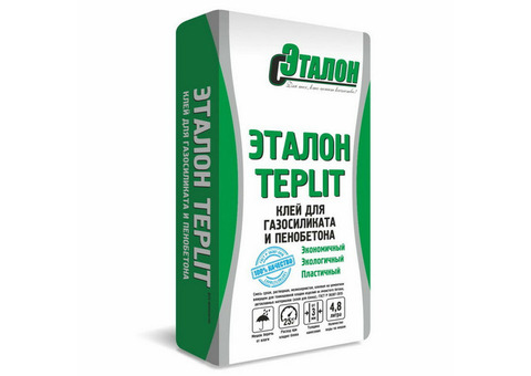 Клей для газосиликата Эталон Teplit 25 кг