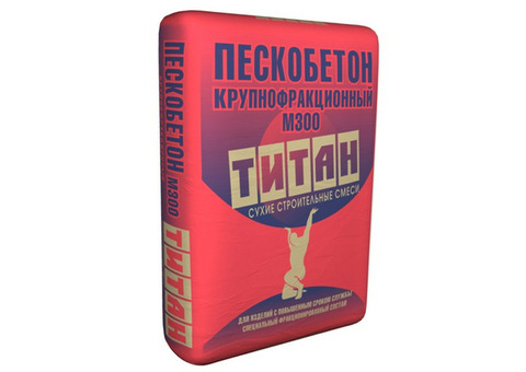 Пескобетон Титан М300 40 кг