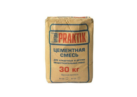 Цементная смесь Bergauf Praktik М-100, 30 кг