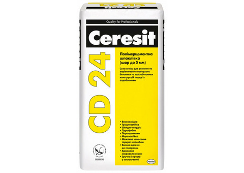 Шпатлевка финишная Ceresit CD 24/25 для бетона 25 кг