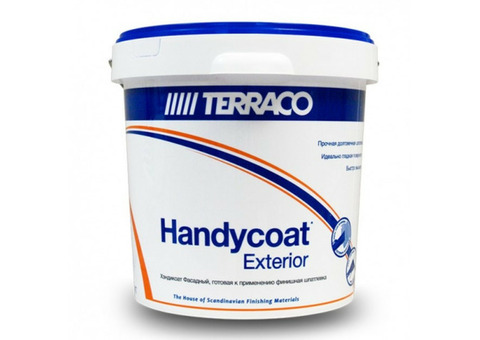 Шпатлевка финишная Terraco Handycoat для фасадных работ 25 кг