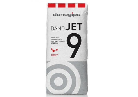 Шпатлевка финишная полимерная Danogips Dano Jet 9 20 кг