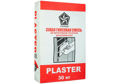 Штукатурка гипсовая Русеан Plaster 30 кг