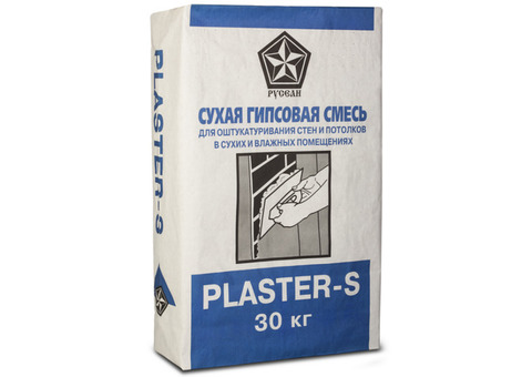 Штукатурка гипсовая Русеан Plaster-S 30 кг