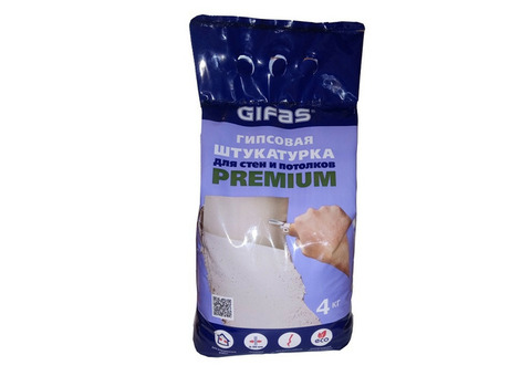 Штукатурка гипсовая GIFAS Premium 4 кг